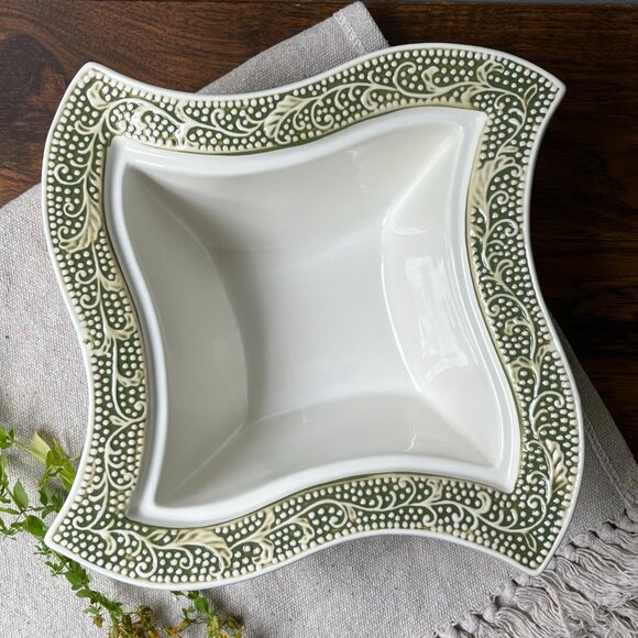 10.25" Bakeware Caserole Dish Presentable Ovenware Temp-Tations by Tara - Picture 2 of 16